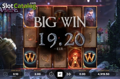 Οθόνη5. Arcane Reel Chaos Κουλοχέρης 