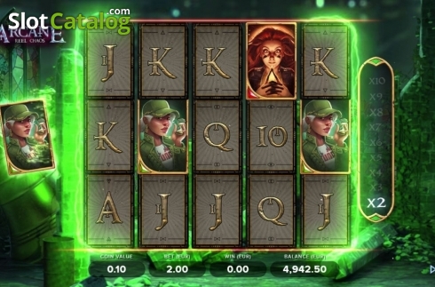 Οθόνη6. Arcane Reel Chaos Κουλοχέρης 