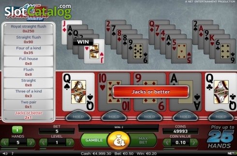Οθόνη4. All American Double Up Κουλοχέρης 