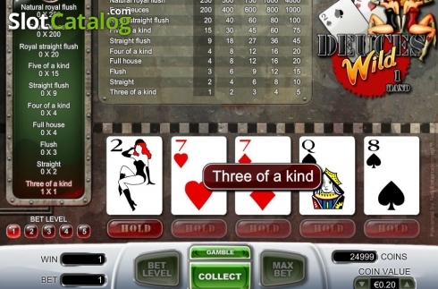 Οθόνη3. Deuces Wild (NetEnt) Κουλοχέρης