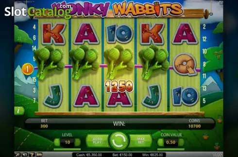 Οθόνη2. Wonky Wabbits Κουλοχέρης 
