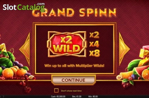 Οθόνη2. Grand Spinn Κουλοχέρης