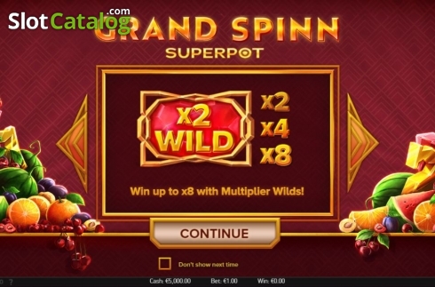 Οθόνη2. Grand Spinn Superpot Κουλοχέρης 