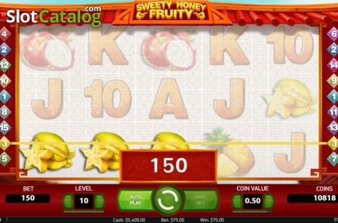 Οθόνη5. Sweety Honey Fruity Κουλοχέρης