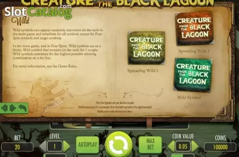 Οθόνη5. Creature from the Black Lagoon Κουλοχέρης 
