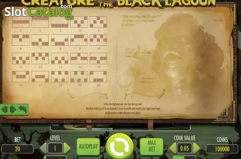 Οθόνη9. Creature from the Black Lagoon Κουλοχέρης 