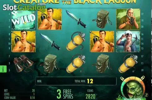 Οθόνη3. Creature from the Black Lagoon Κουλοχέρης 