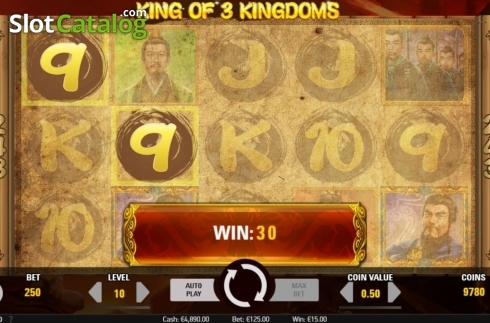 Οθόνη3. King of 3 Kingdoms Κουλοχέρης