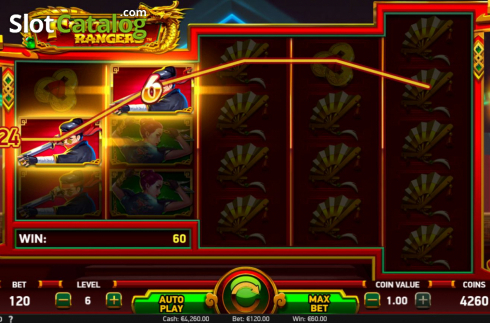 Οθόνη5. Fortune Rangers Κουλοχέρης