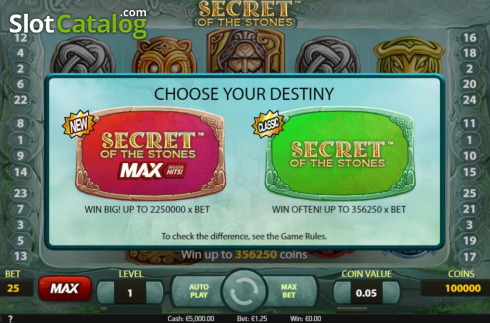 Οθόνη2. Secret of the Stones MAX Κουλοχέρης