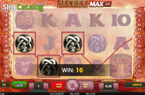 Οθόνη4. Secret of the Stones MAX Κουλοχέρης