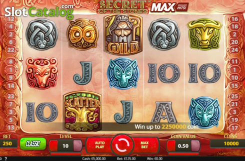 Οθόνη3. Secret of the Stones MAX Κουλοχέρης
