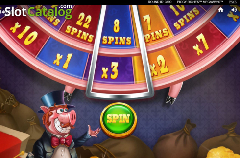 Οθόνη6. Piggy Riches Megaways Κουλοχέρης