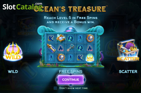 Οθόνη2. Ocean's Treasure Κουλοχέρης
