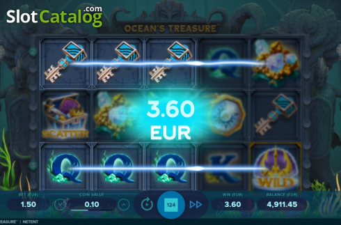 Οθόνη5. Ocean's Treasure Κουλοχέρης
