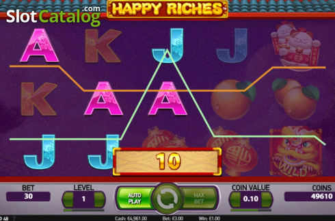 Οθόνη6. Happy Riches Κουλοχέρης