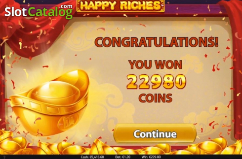 Οθόνη2. Happy Riches Κουλοχέρης