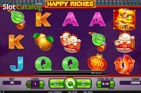 Οθόνη4. Happy Riches Κουλοχέρης