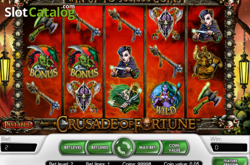 Οθόνη4. Crusade of Fortune Κουλοχέρης