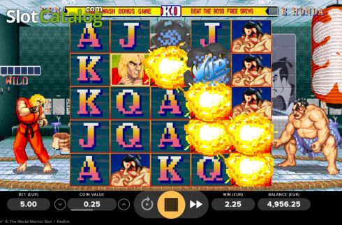 Οθόνη5. Street Fighter 2: The World Warrior Κουλοχέρης