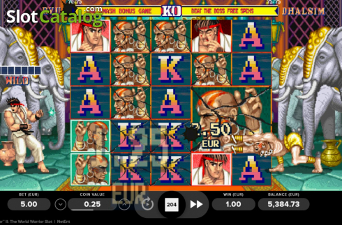 Οθόνη4. Street Fighter 2: The World Warrior Κουλοχέρης