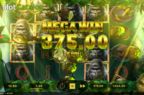 Οθόνη4. Gorilla Kingdom Κουλοχέρης
