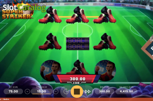 Οθόνη4. Super Striker Κουλοχέρης