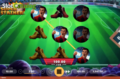 Οθόνη6. Super Striker Κουλοχέρης