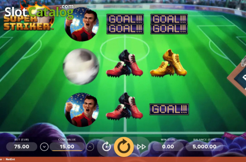 Οθόνη2. Super Striker Κουλοχέρης