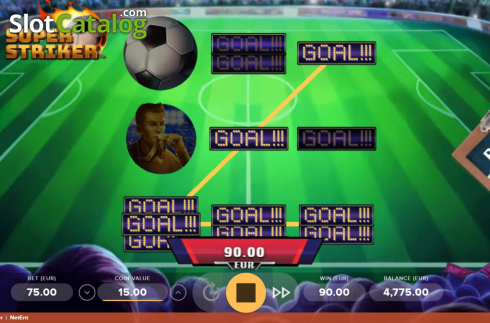 Οθόνη3. Super Striker Κουλοχέρης