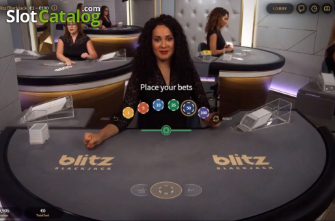 Οθόνη2. Blitz Blackjack Silver Κουλοχέρης