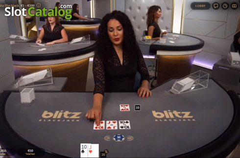 Οθόνη3. Blitz Blackjack Silver Κουλοχέρης
