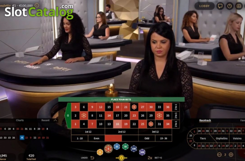 Οθόνη2. Silver Roulette (Netent) Κουλοχέρης