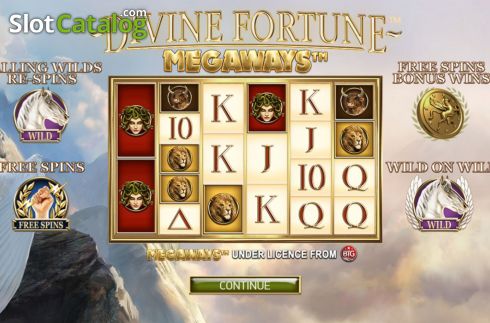 Οθόνη2. Divine Fortune Megaways Κουλοχέρης