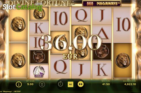 Οθόνη5. Divine Fortune Megaways Κουλοχέρης