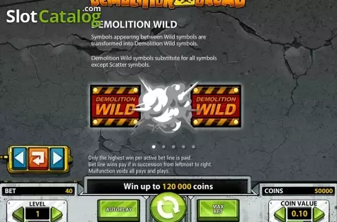 Οθόνη7. Demolition Squad Κουλοχέρης