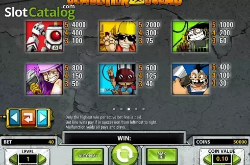 Οθόνη9. Demolition Squad Κουλοχέρης
