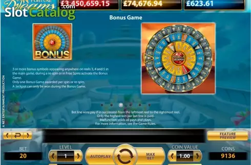 Οθόνη4. Mega fortune dreams Κουλοχέρης 