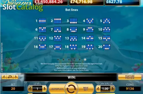 Οθόνη7. Mega fortune dreams Κουλοχέρης 