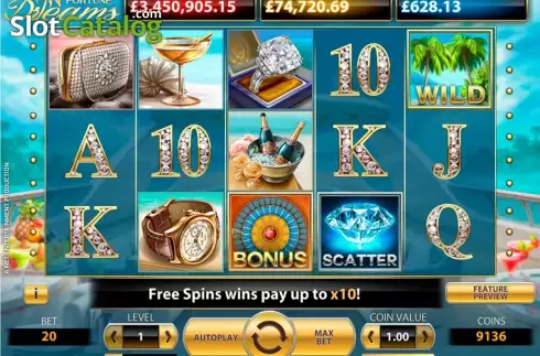 Οθόνη8. Mega fortune dreams Κουλοχέρης 