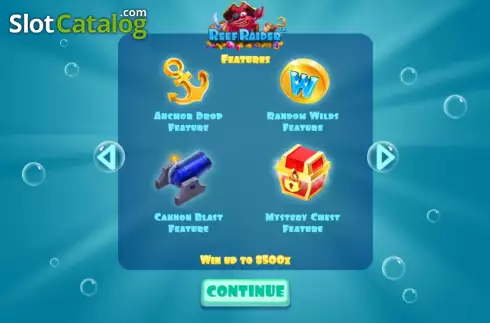 Οθόνη2. Reef Raider Κουλοχέρης 