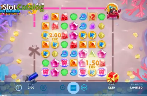 Οθόνη6. Reef Raider Κουλοχέρης 