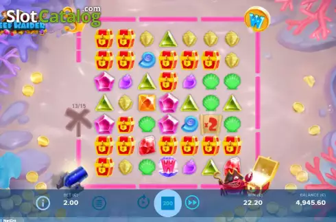 Οθόνη8. Reef Raider Κουλοχέρης 