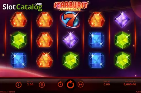 Οθόνη3. Starburst XXXtreme Κουλοχέρης 