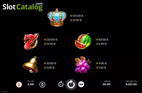 Οθόνη8. Fruit Blaze Κουλοχέρης 