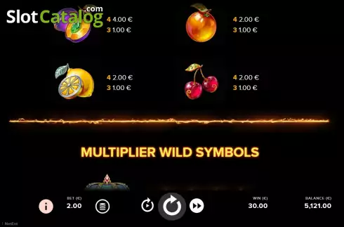 Οθόνη9. Fruit Blaze Κουλοχέρης 