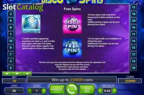 Οθόνη7. Disco Spins Κουλοχέρης