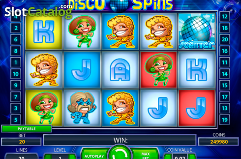 Οθόνη2. Disco Spins Κουλοχέρης