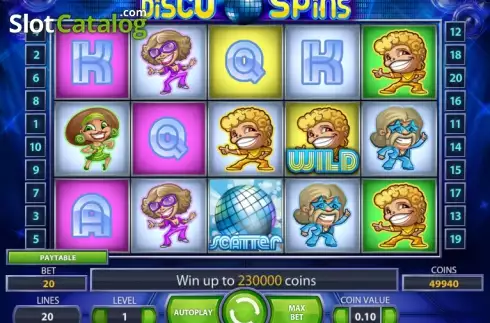 Οθόνη4. Disco Spins Κουλοχέρης