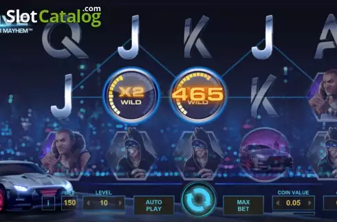 Οθόνη7. Drive Multiplier Mayhem Κουλοχέρης